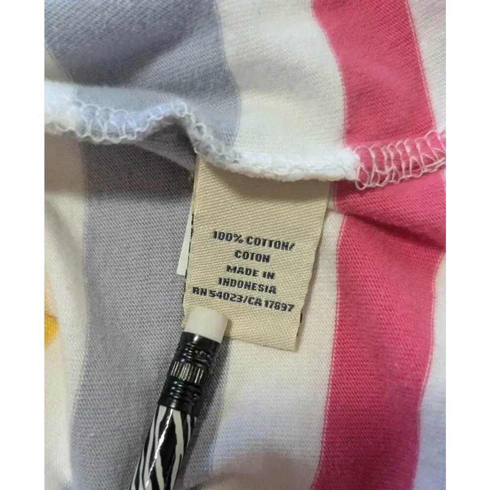 Old Navy Girls Multicolor Striped Sleeveless Knee Length Dress - Pockets Size XL